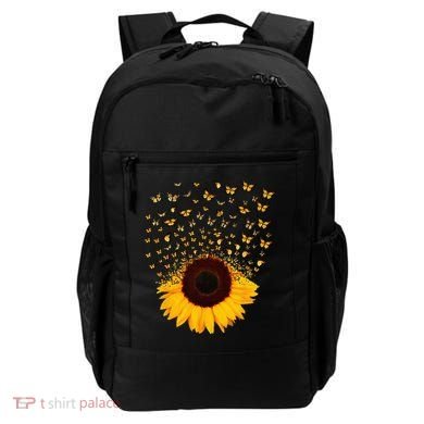Adorable Butterfly Sunflower Backpack