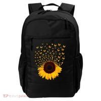 Adorable Butterfly Sunflower Backpack thumb 0
