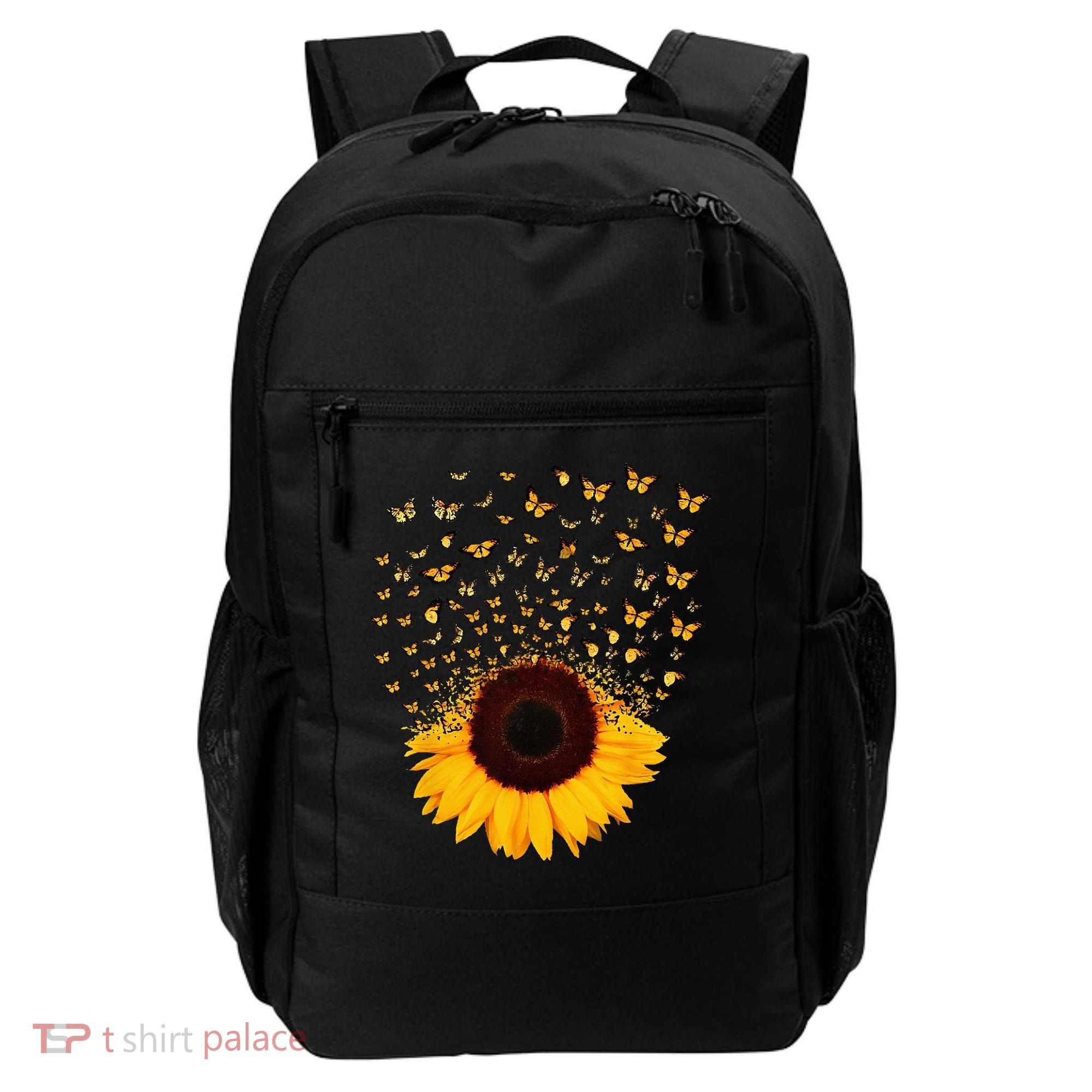 Adorable Butterfly Sunflower Backpack