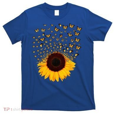 Adorable Butterfly Sunflower T-Shirt