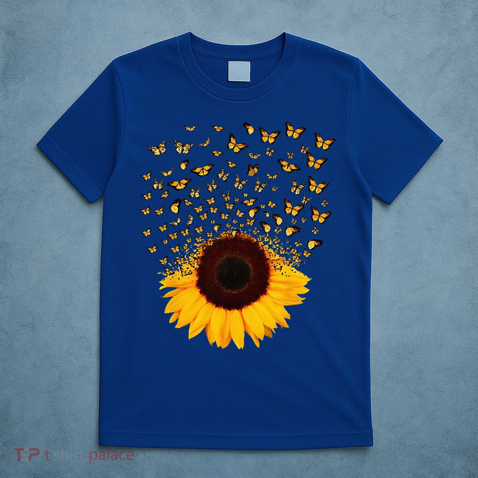 Adorable Butterfly Sunflower T-Shirt