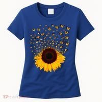 Adorable Butterfly Sunflower Women's T-Shirt thumb 0