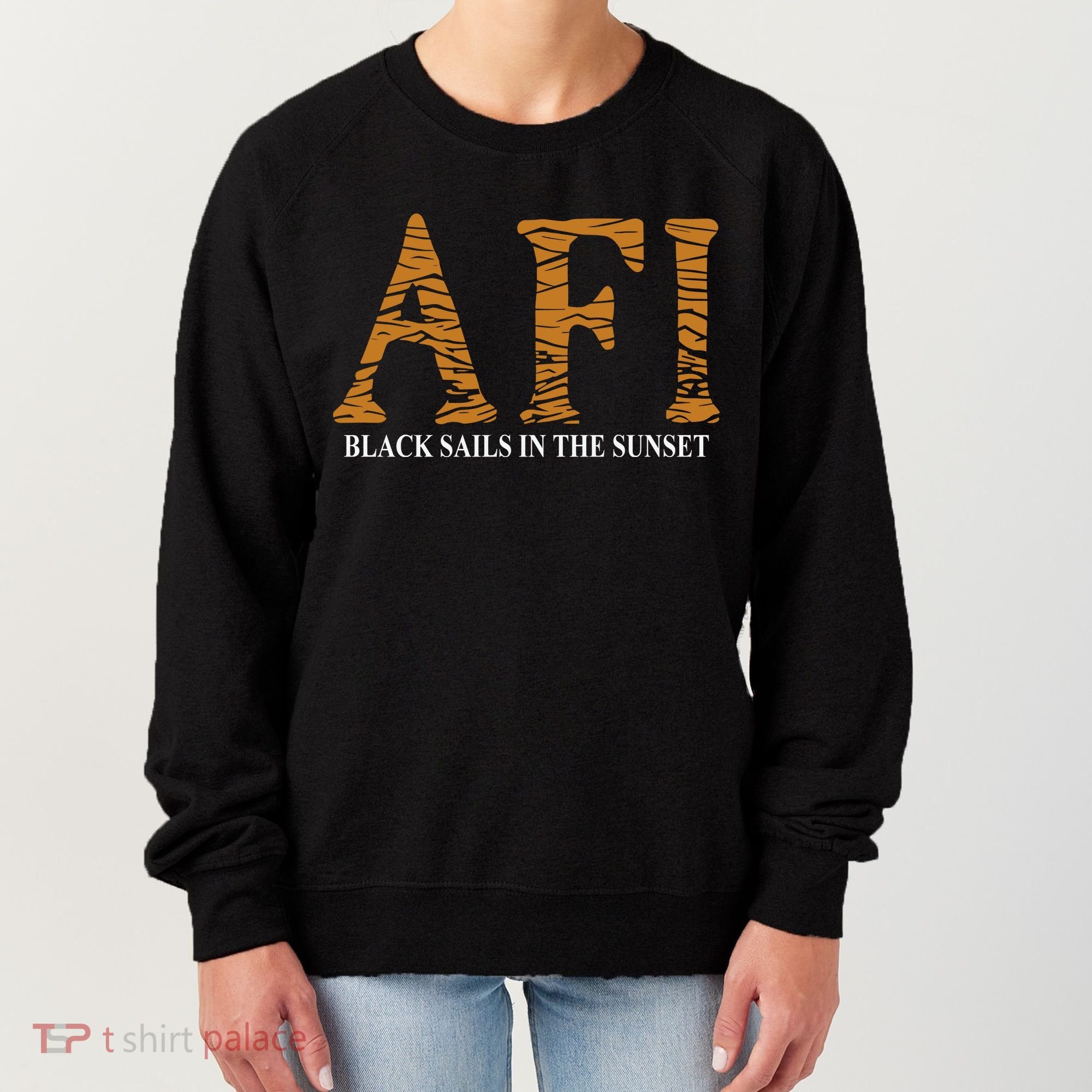 Afi Black Sails Waves Women's Sweatshirt
