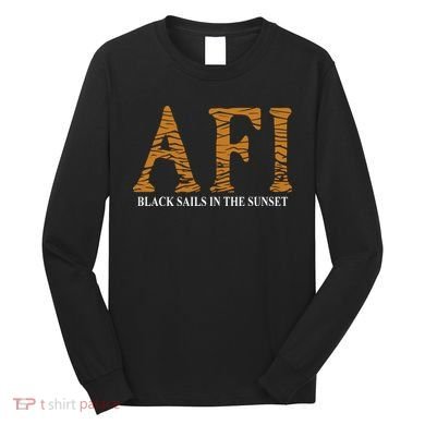 Afi Black Sails Waves Long Sleeve Shirt