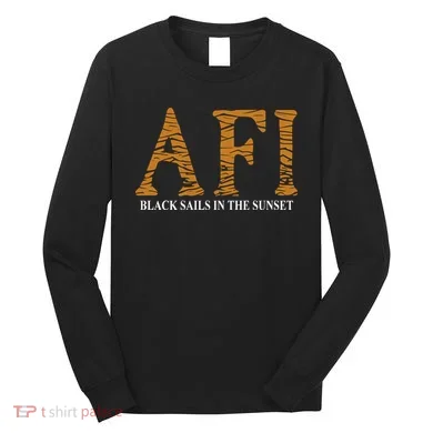 Afi Black Sails Waves Long Sleeve Shirt