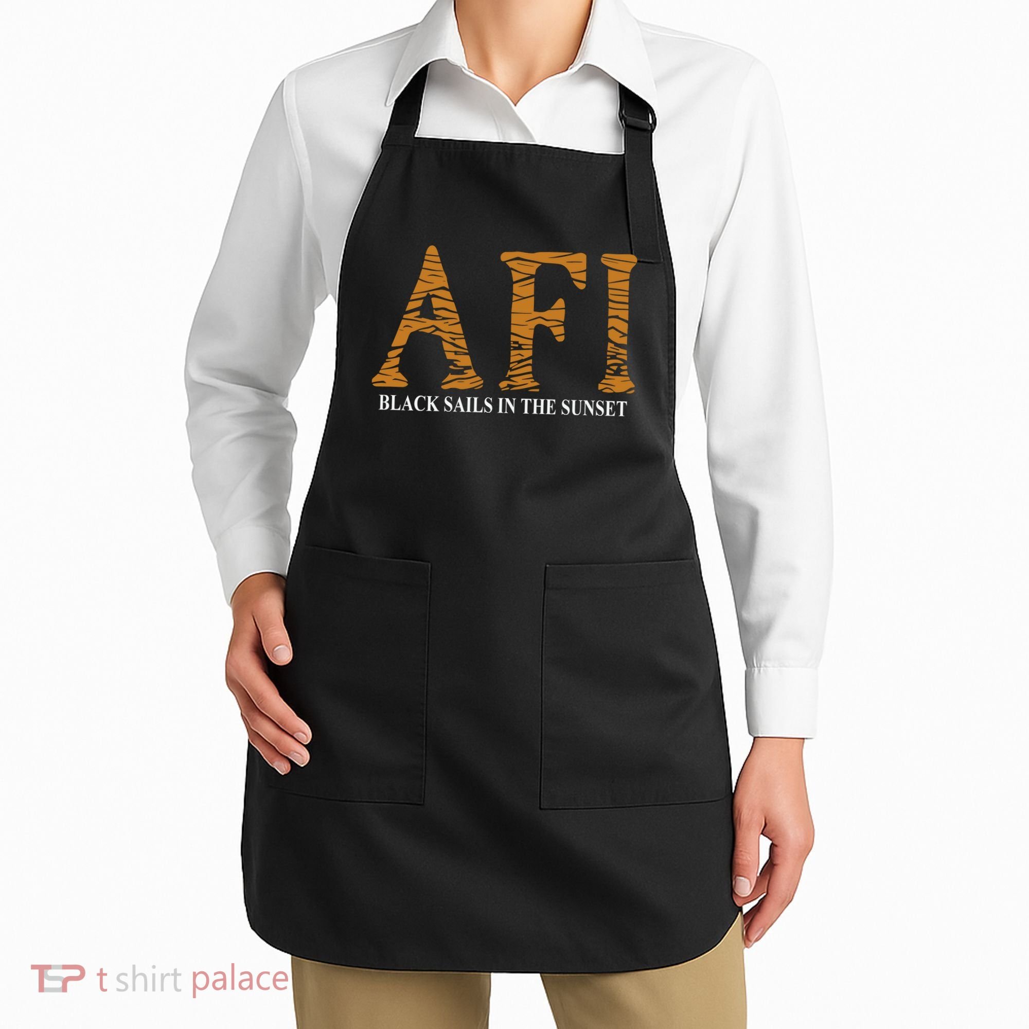 Afi Black Sails Waves Apron
