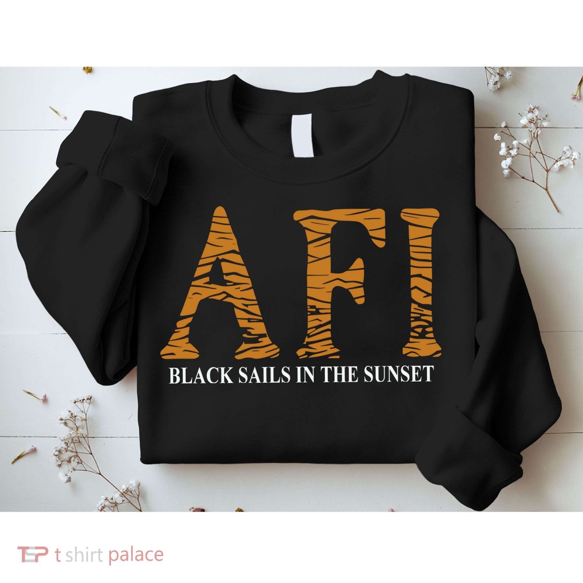 Afi Black Sails Waves Sweatshirt