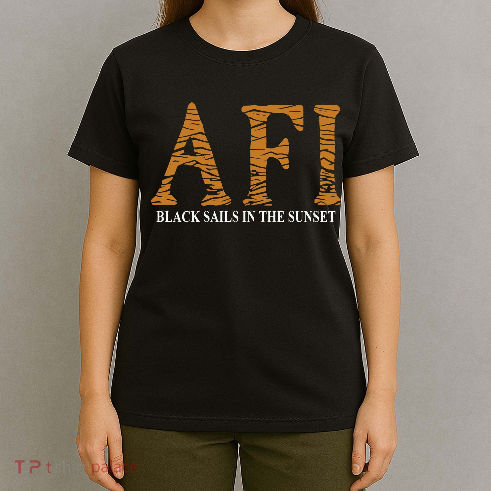 Afi Black Sails Waves T-Shirt