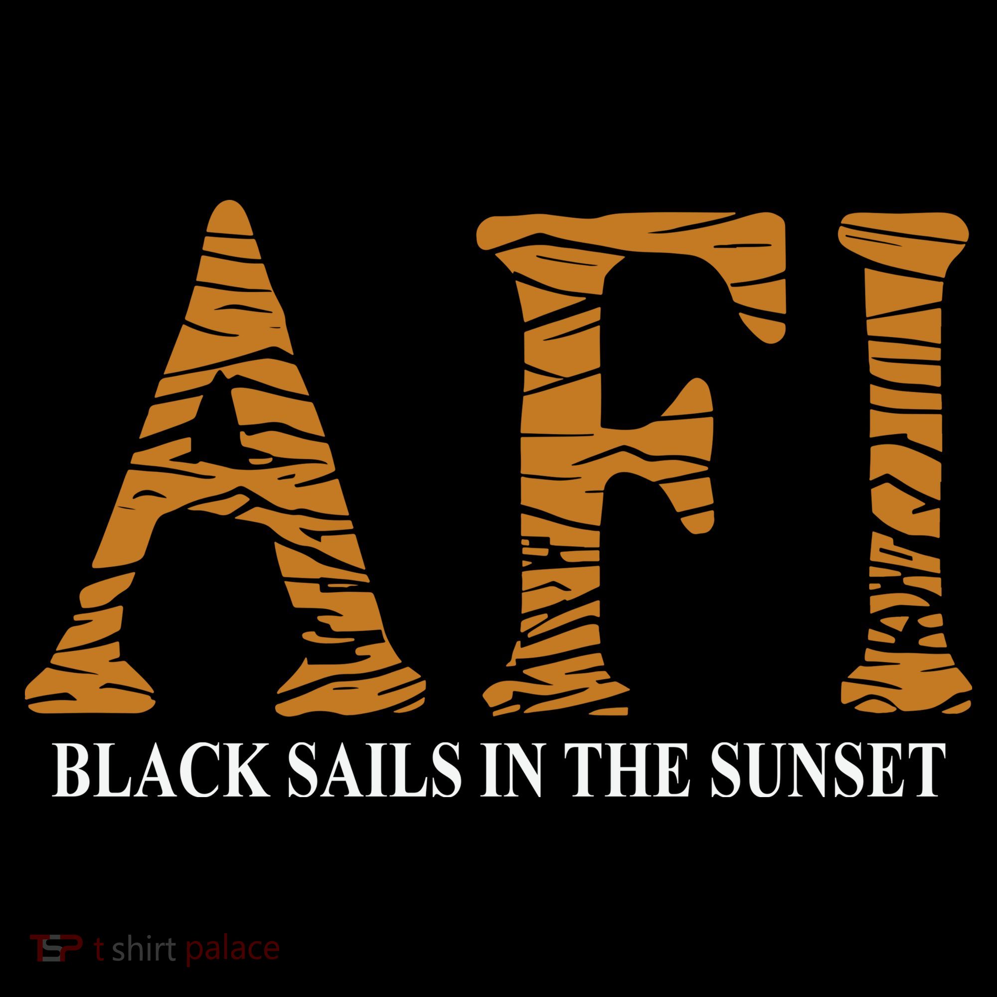 Afi Black Sails Waves T-Shirt