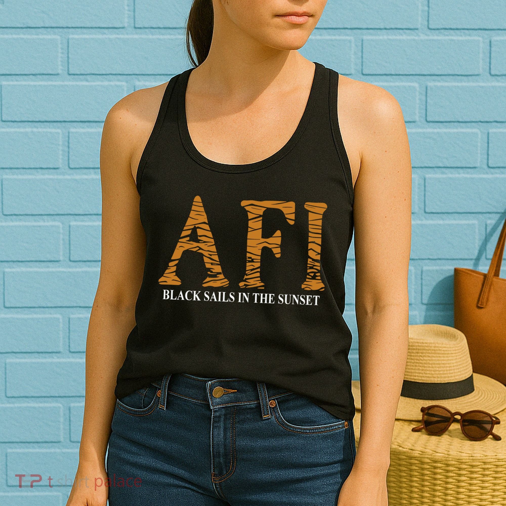 Afi Black Sails Waves Women's Tank Top