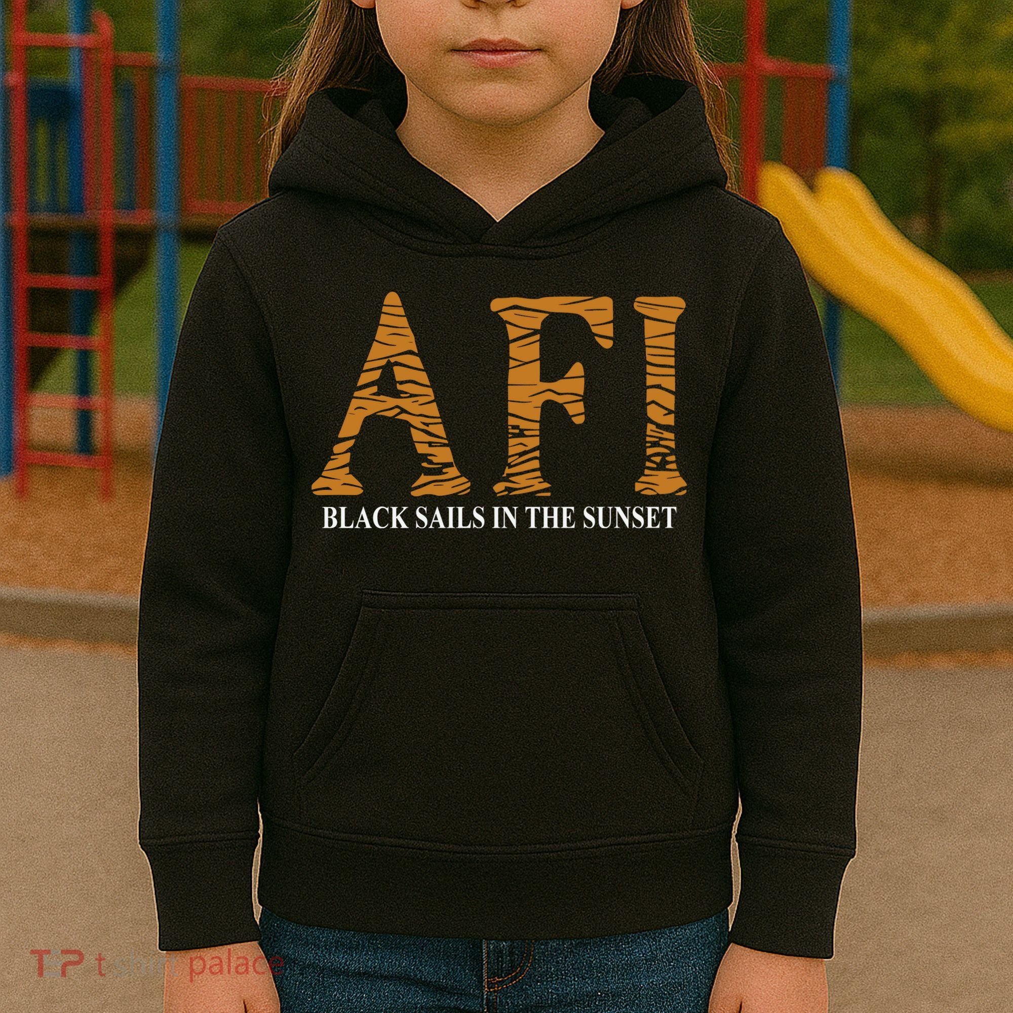 Afi Black Sails Waves Kids Hoodie