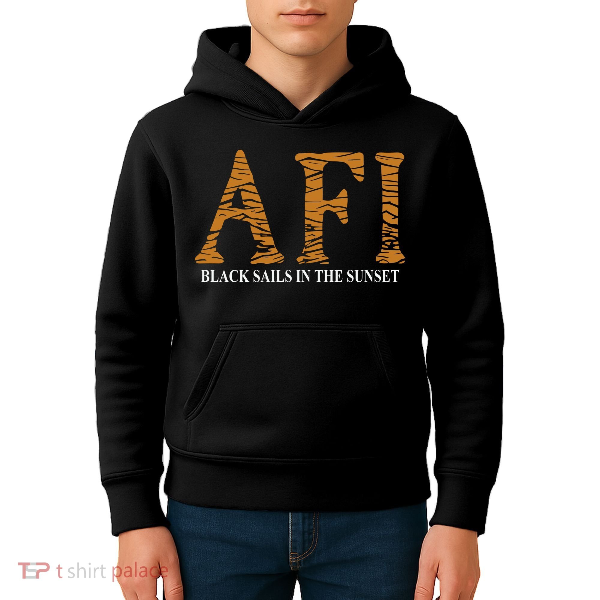 Afi Black Sails Waves Kids Hoodie