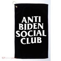 Anti Biden Social Club Golf Towel thumb 0