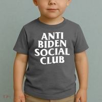 Anti Biden Social Club Toddler T-Shirt thumb 2