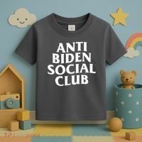 Anti Biden Social Club Toddler T-Shirt thumb 3