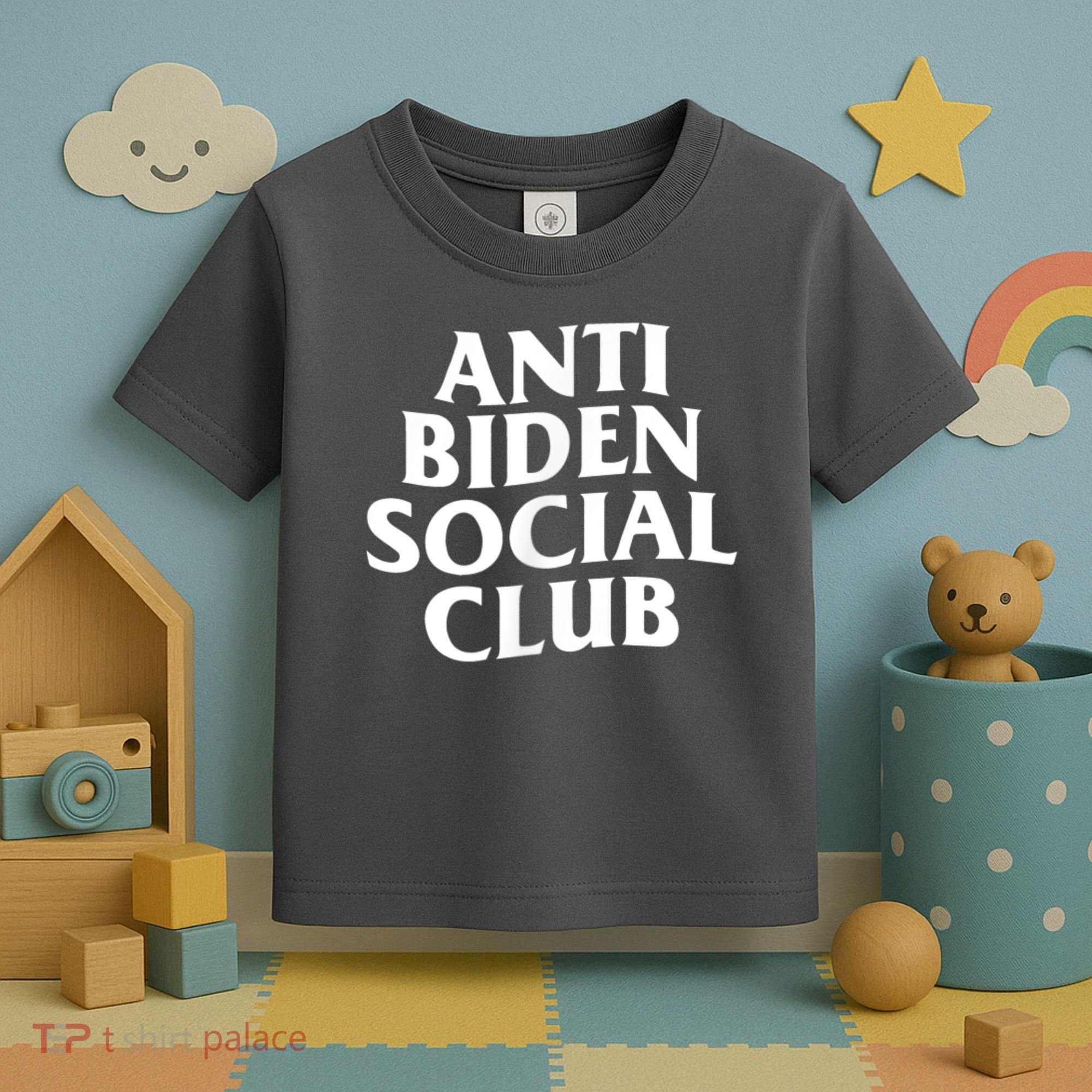 Anti Biden Social Club Toddler T-Shirt
