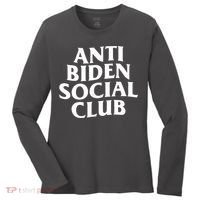 Anti Biden Social Club Women's Long Sleeve Shirt thumb 0