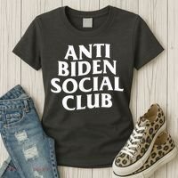 Anti Biden Social Club Women's T-Shirt thumb 3