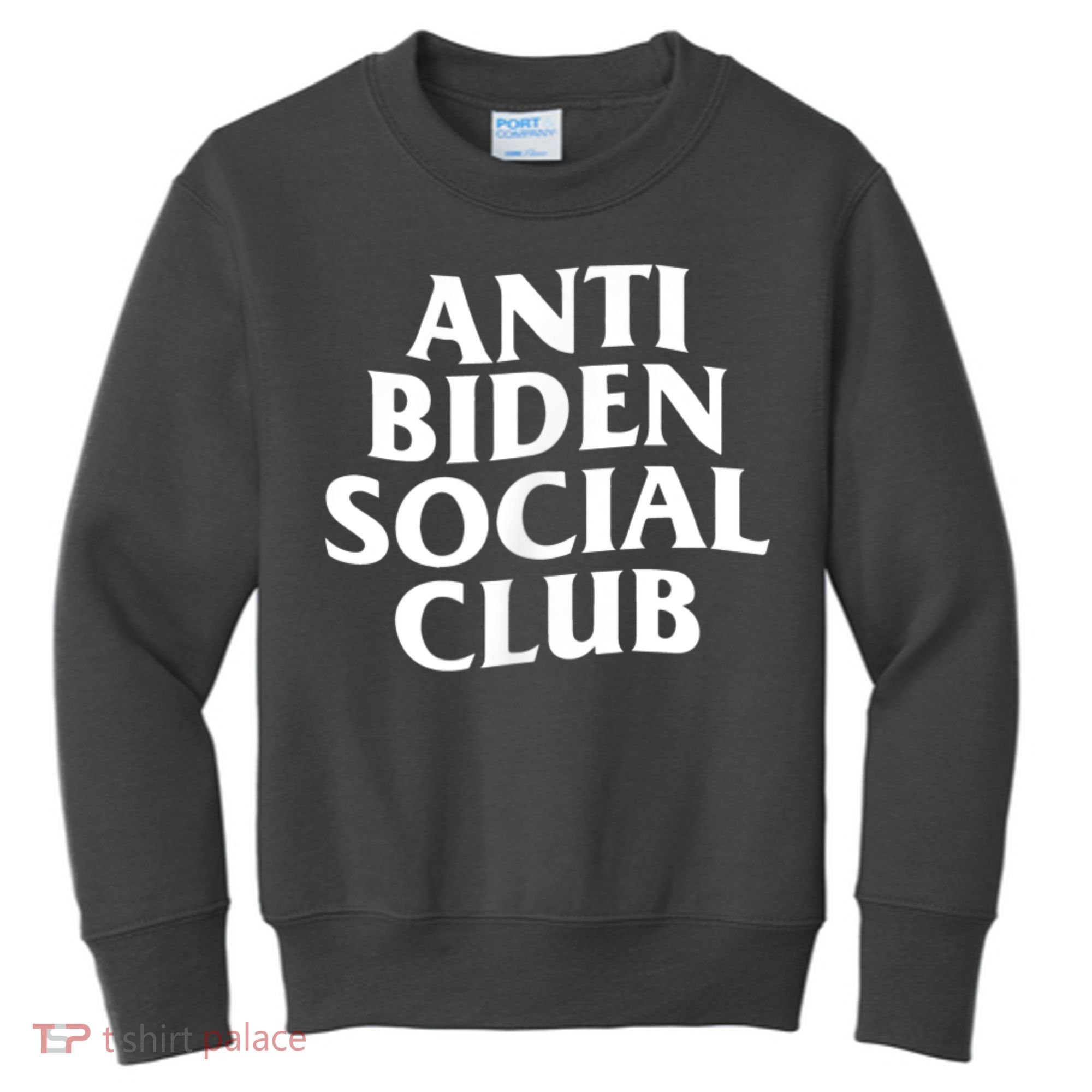 Anti Biden Social Club Kids Sweatshirt