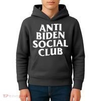 Anti Biden Social Club Kids Hoodie thumb 4