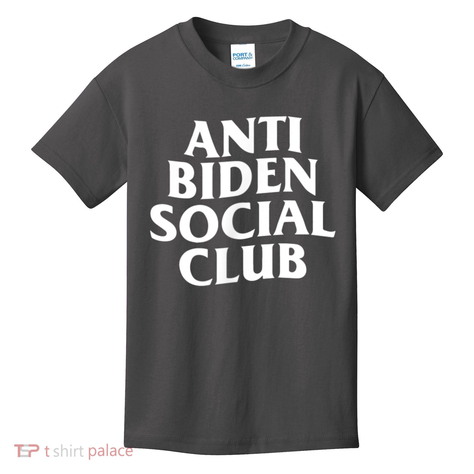 Anti Biden Social Club Kids T-Shirt