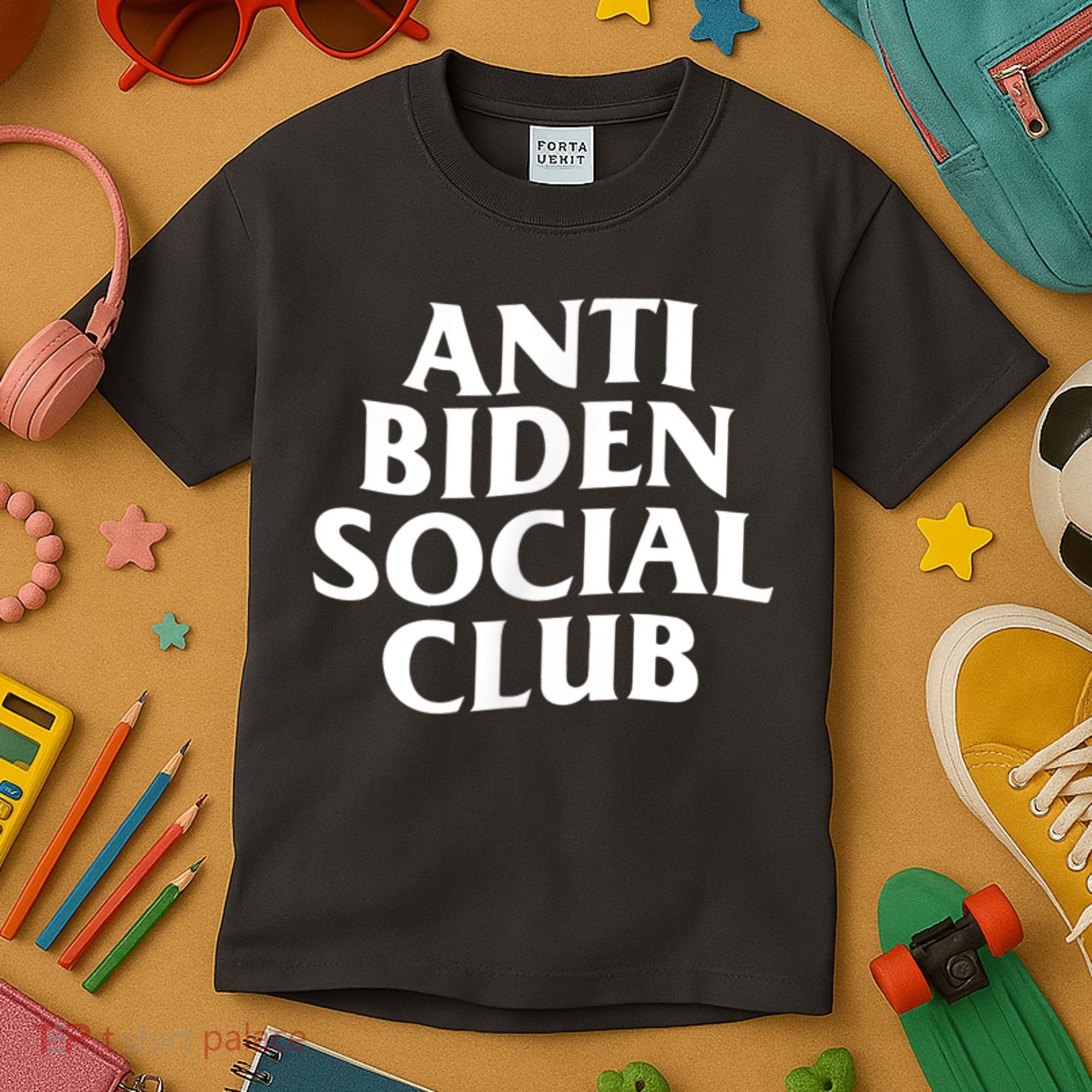 Anti Biden Social Club Kids T-Shirt