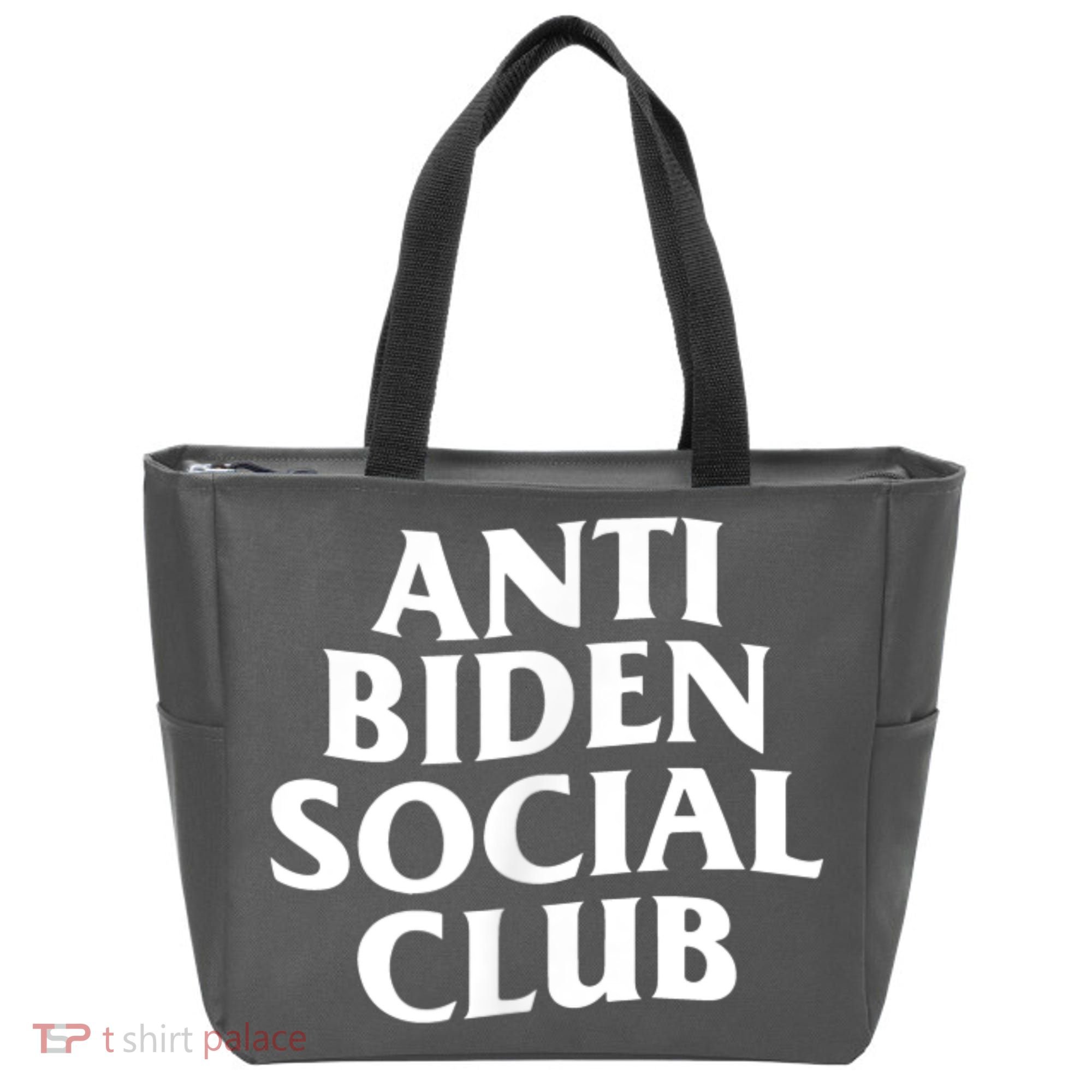 Anti Biden Social Club Tote Bag