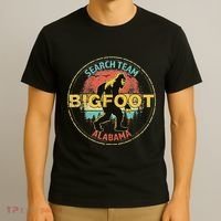 Alabama Bigfoot Search Team Sasquatch Merchandise T-Shirt thumb 3