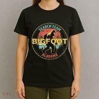 Alabama Bigfoot Search Team Sasquatch Merchandise T-Shirt thumb 4