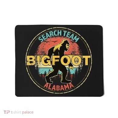 Alabama Bigfoot Search Team Sasquatch Merchandise Mousepad