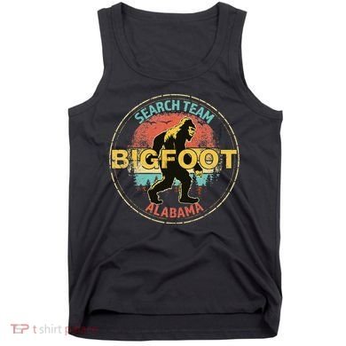 Alabama Bigfoot Search Team Sasquatch Merchandise Tank Top