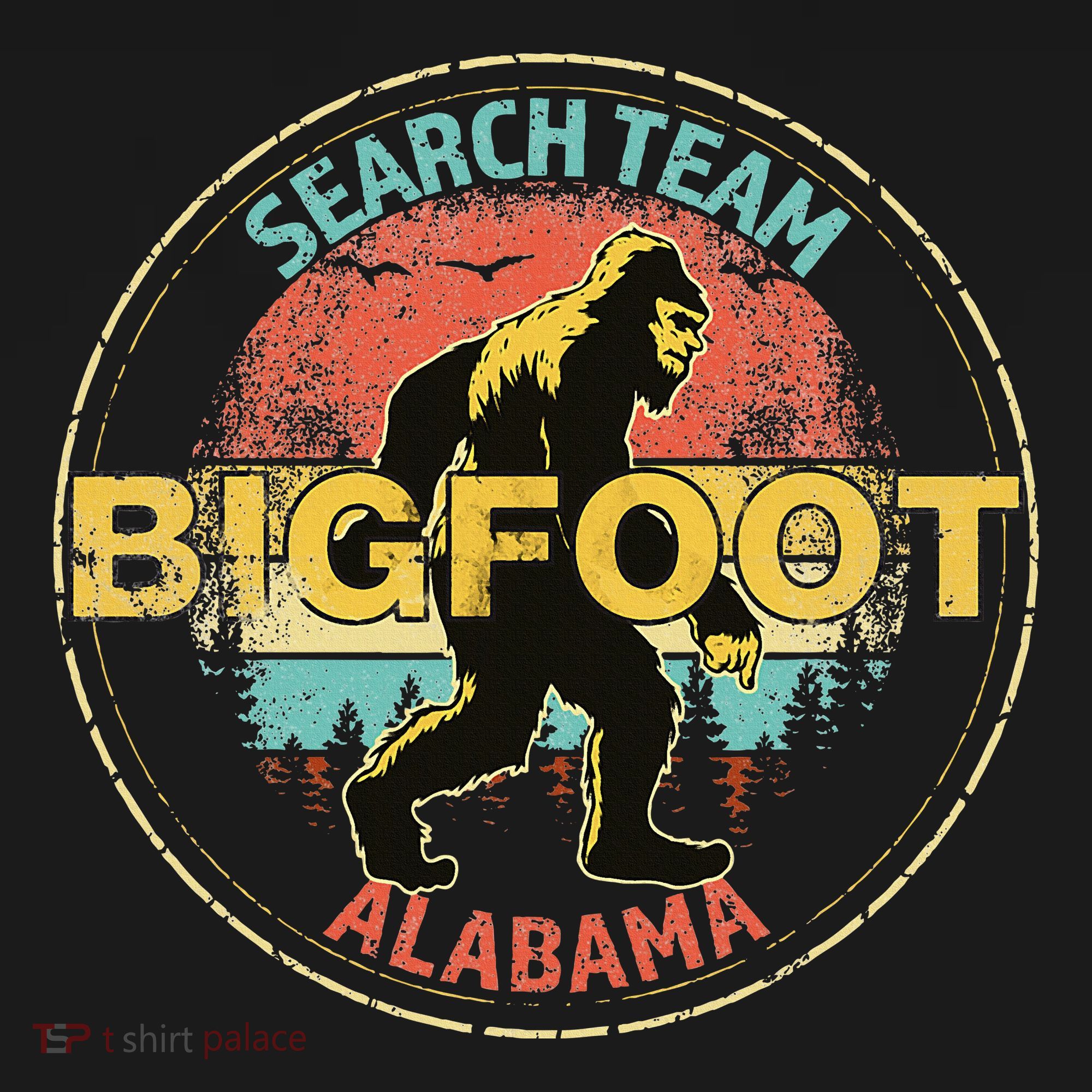 Alabama Bigfoot Search Team Sasquatch Merchandise Visor