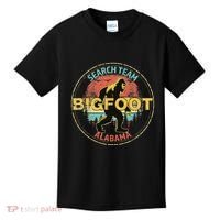 Alabama Bigfoot Search Team Sasquatch Merchandise Kids T-Shirt thumb 0