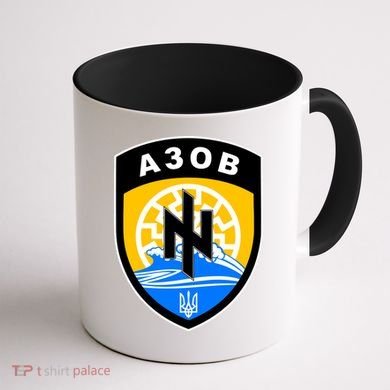 Azov Battalion Support Ukraine Military Coffee Mug back