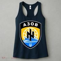 Azov Battalion Support Ukraine Military Women's Tank Top thumb 3