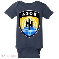 Azov Battalion Support Ukraine Military Baby Bodysuit thumb 0