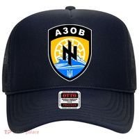 Azov Battalion Support Ukraine Military Hat thumb 0