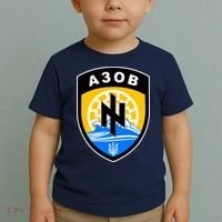 Azov Battalion Support Ukraine Military Toddler T-Shirt thumb 2