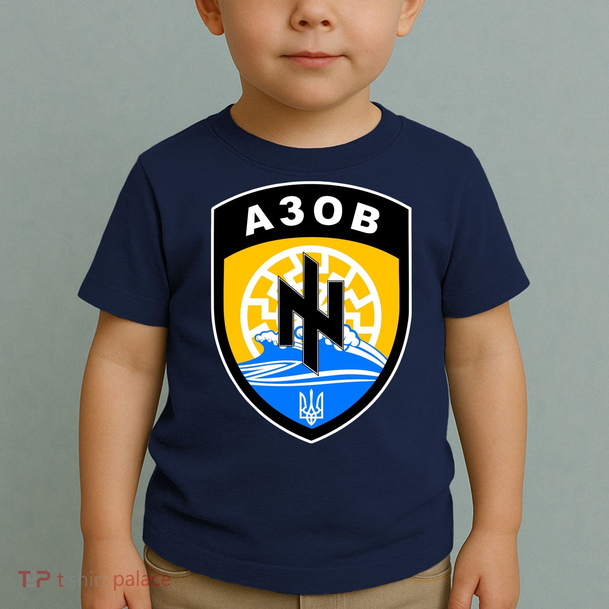 Azov Battalion Support Ukraine Military Toddler T-Shirt