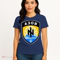 Azov Battalion Support Ukraine Military Women's T-Shirt thumb 4