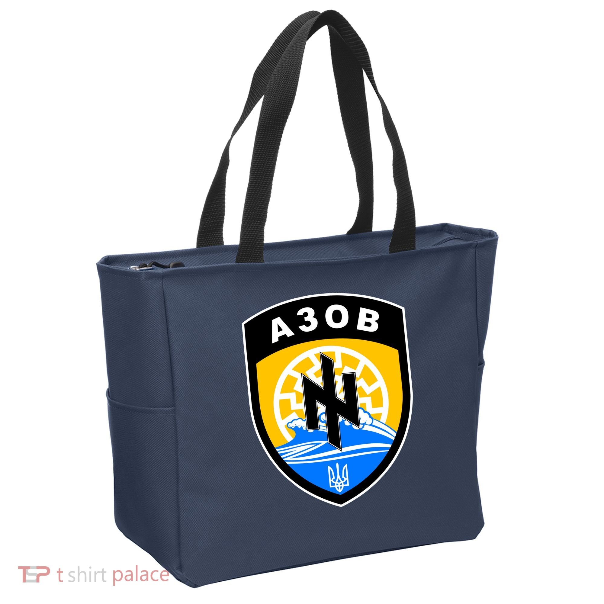 Azov Battalion Support Ukraine Military Tote Bag