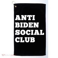 Anti Biden Social Club Shirt Golf Towel thumb 0