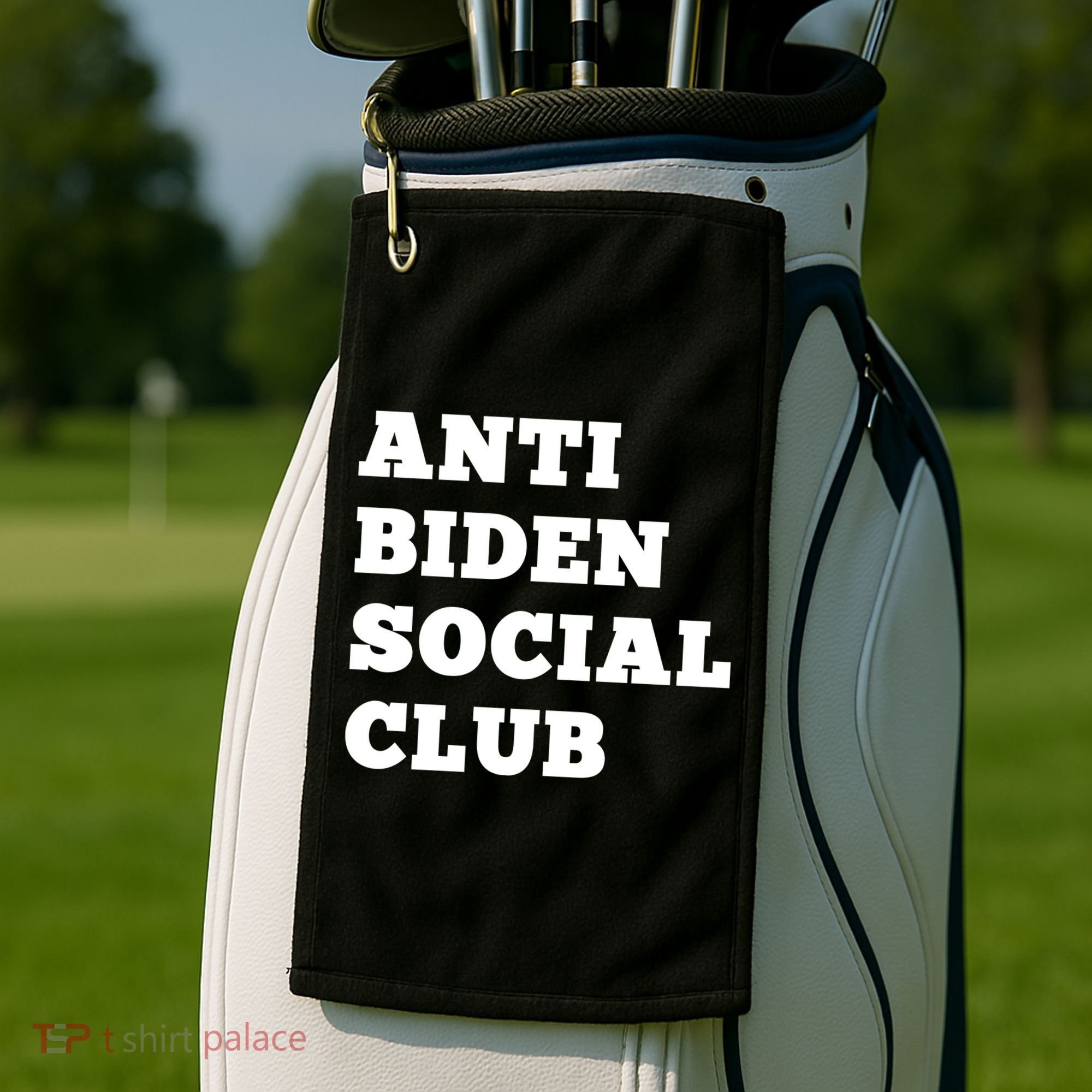 Anti Biden Social Club Shirt Golf Towel
