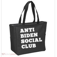 Anti Biden Social Club Shirt Tote Bag thumb 2