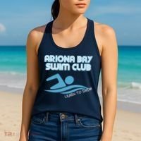 Arizona Bay Swim Club Learn To Swim Team Women's Tank Top thumb 2