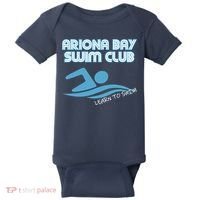 Arizona Bay Swim Club Learn To Swim Team Baby Bodysuit thumb 0