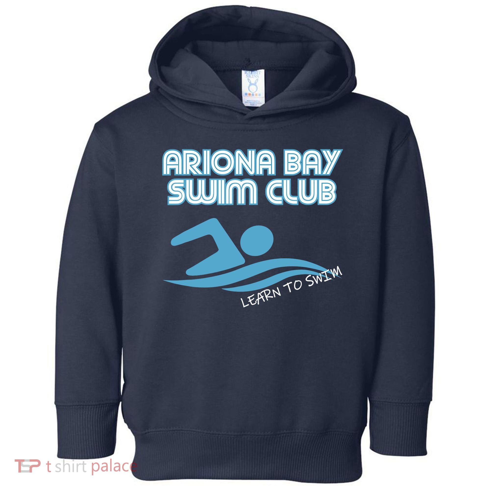 Arizona Bay Swim Club Learn To Swim Team Toddler Hoodie