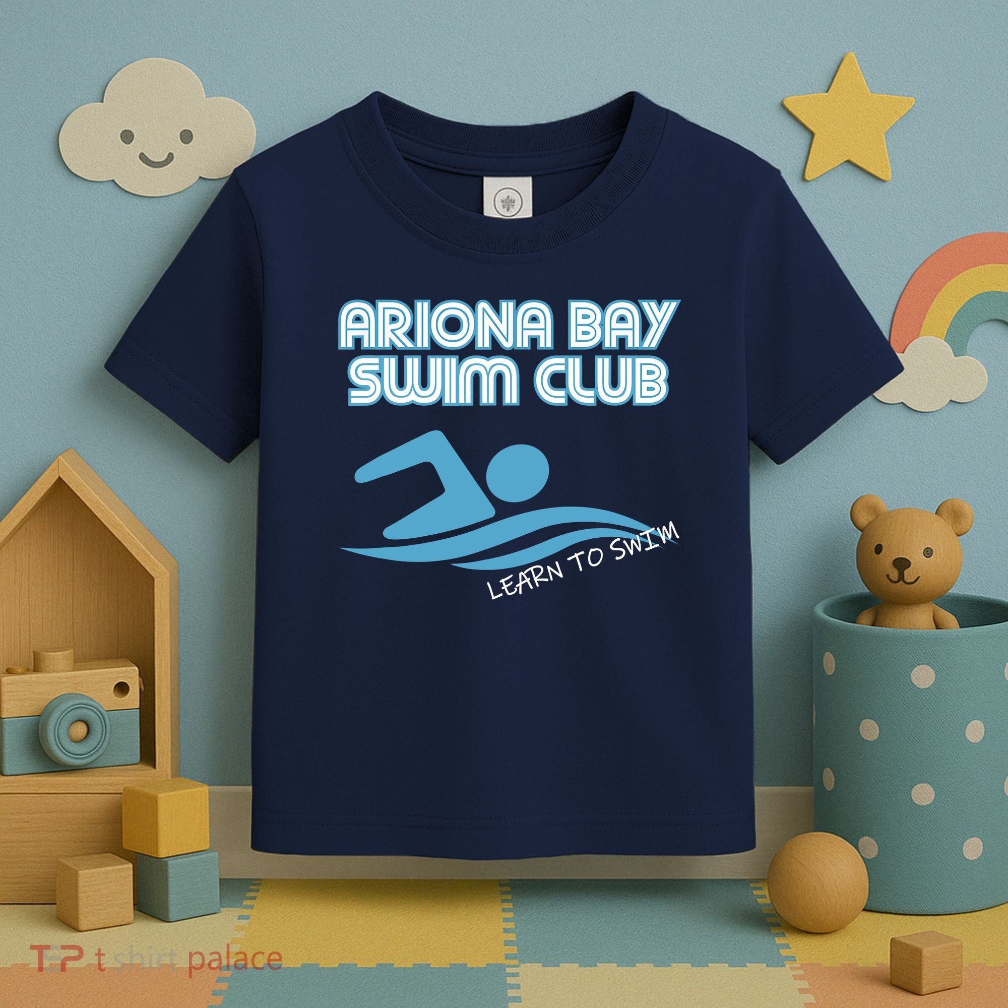 Arizona Bay Swim Club Learn To Swim Team Toddler T-Shirt