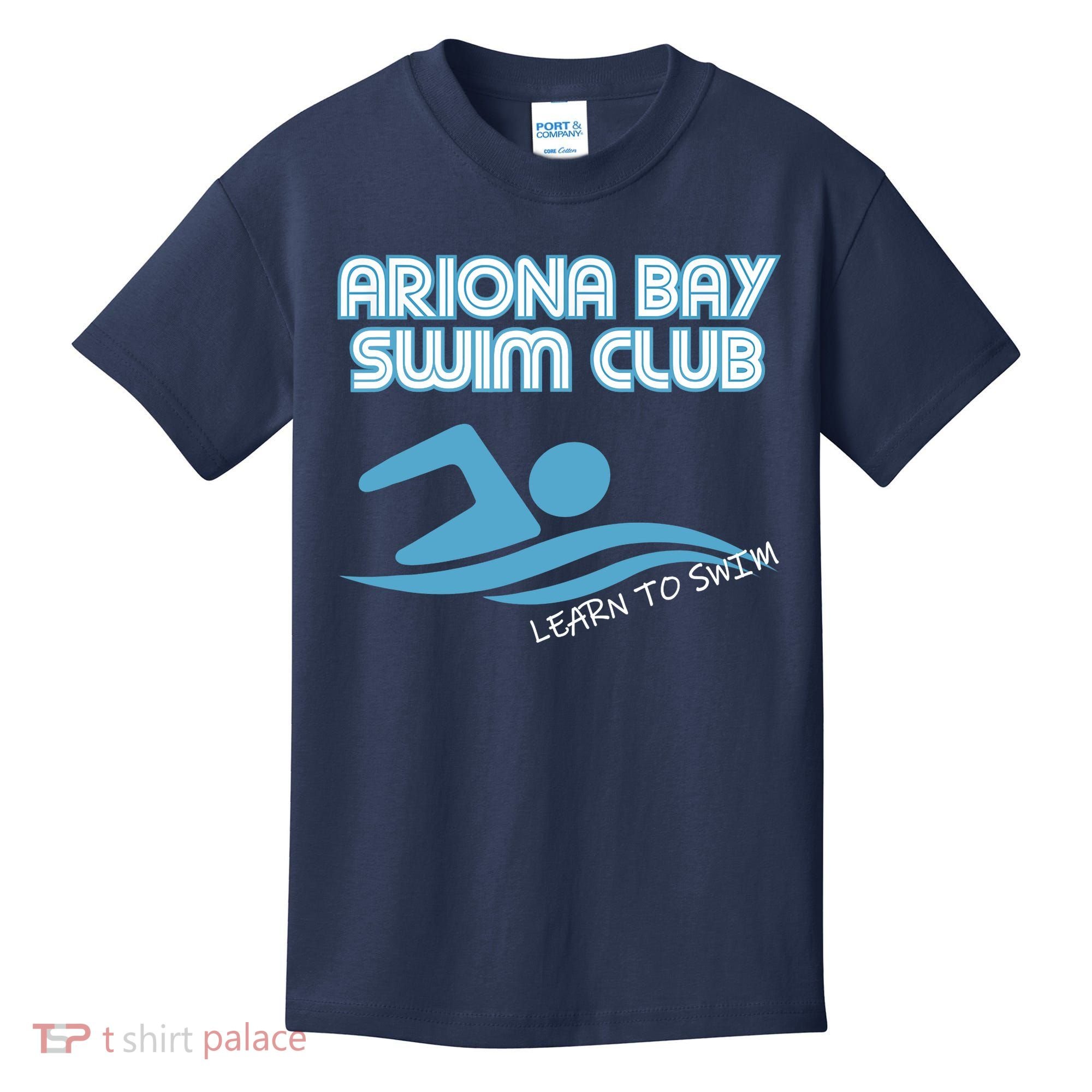 Arizona Bay Swim Club Learn To Swim Team Kids T-Shirt