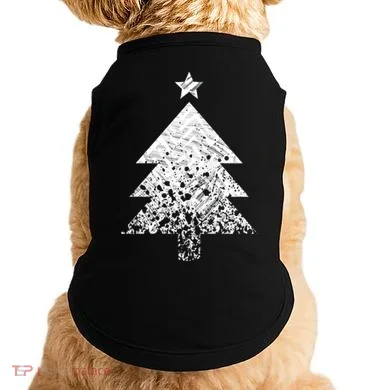 Abstract Big Christmas Tree Doggie Tank